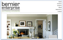 Bernier Enterprise Website