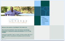 Leadership 4 Change website